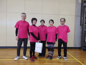 写真:Cリーグ優勝大和チームの皆さん