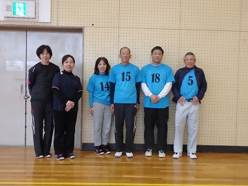 写真:Dリーグ優勝内山Bチームの皆さん