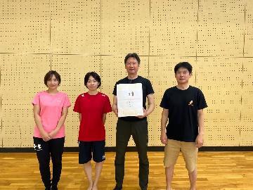 写真:キューバ代表のみなさん