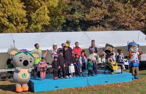 写真:コスプレ優秀賞のみなさん