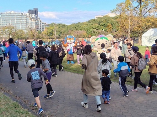 写真:スタート時の様子