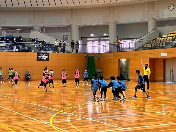 写真:第7回小学生ドッジボール大会の様子
