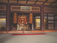 写真:日泰寺の本堂内