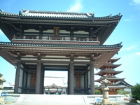 写真:日泰寺にったいじ(覚王山日泰寺。旧日暹寺にっせんじ) 境内