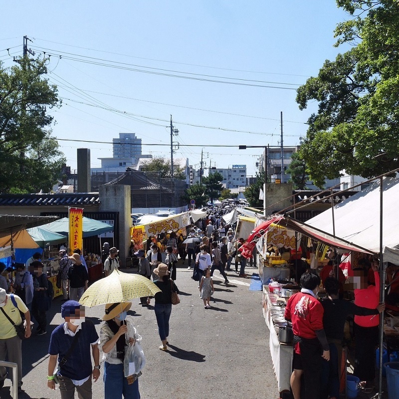 写真：日泰寺参道2