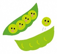 さやえんどうのイラスト