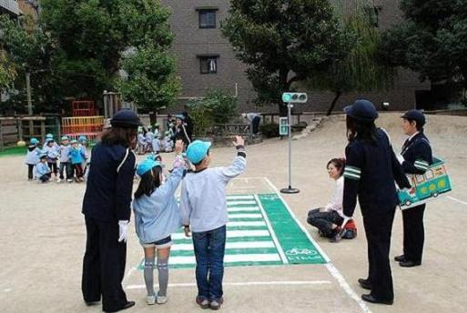 写真:交通安全教室の様子