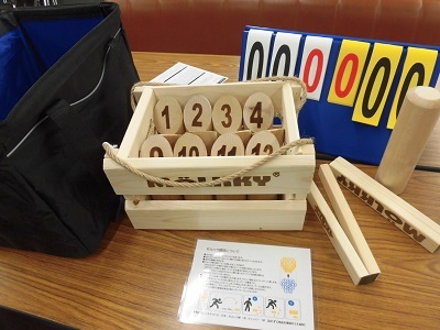 写真:モルックセット