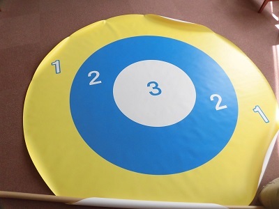 写真:ターゲットマット