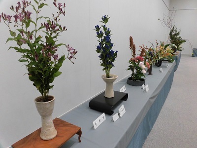 写真:いけばな展2