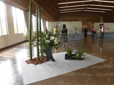 写真：いけばな展2