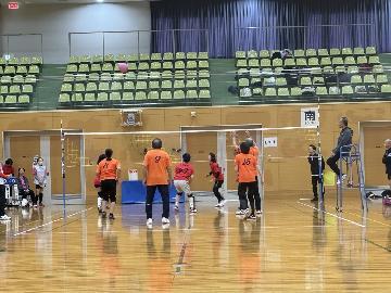 写真:第15回東区民ソフトバレーボール大会の様子