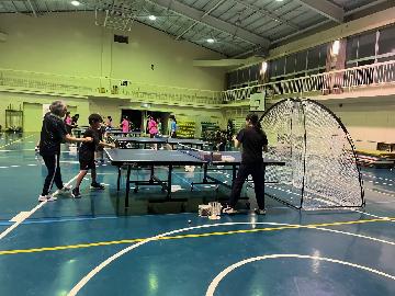 写真：東白壁スマッシュ卓球クラブ活動の様子1