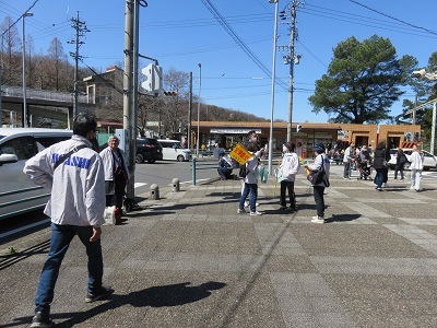 写真：あるけあるけ大会の様子