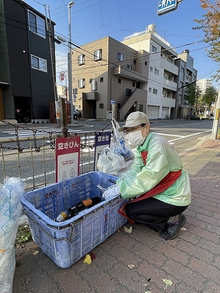 写真:保健環境委員活動の様子