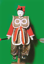 写真:中人形の唐子