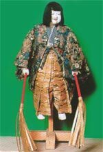 写真:麾振り人形