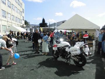 写真:北警察署によるブース1