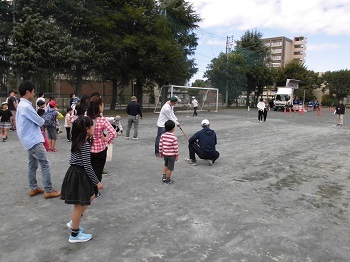 写真：ホールインワンゲーム