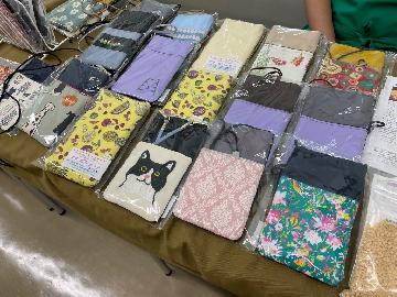手作り布製品の写真