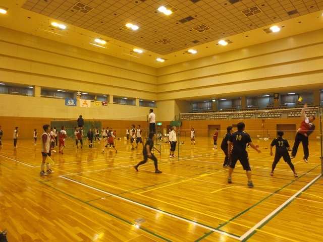 写真:北区レク・インディアカ大会競技風景