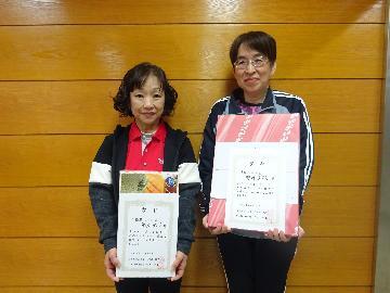 写真:女子Aの部で入賞した皆さん