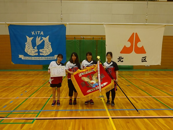 写真:優勝チームの皆さん