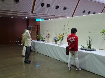 写真:2021北区春のいけばな展