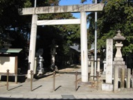 写真:大井神社の鳥居