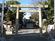 写真:味鋺神社の鳥居