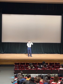 写真:令和7年度 ふゆやすみこどもふれあいえいが会の様子