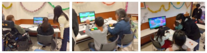 写真：eスポーツ体験の様子