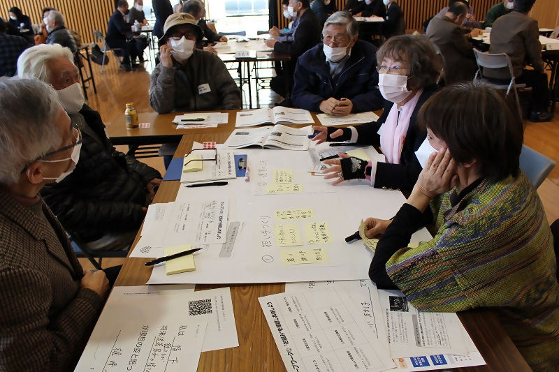 写真：グループワークの様子