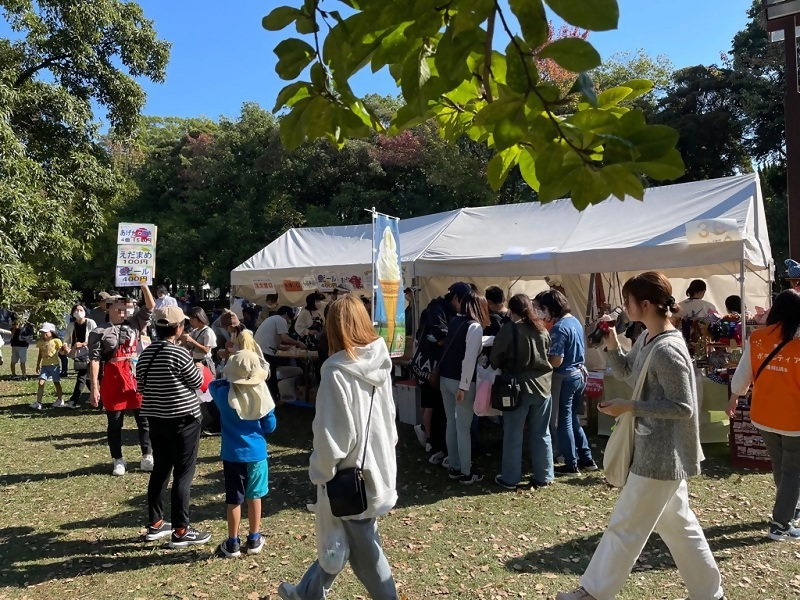 写真:福祉ふれあいブースの様子1