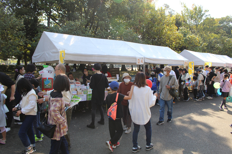 写真:福祉ふれあいブースの様子1