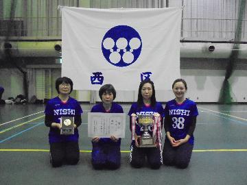 写真:女子の部優勝 スワン