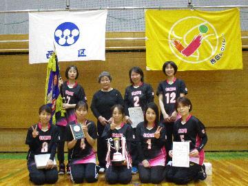 写真:二部優勝 枇杷島(桜)のみなさん