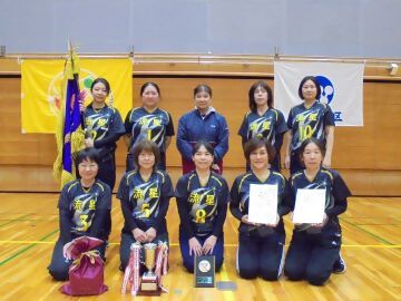 写真：二部優勝　流星のみなさん