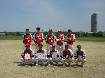 写真:準優勝チーム