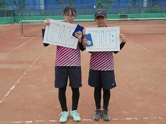 写真:中学生女子の部