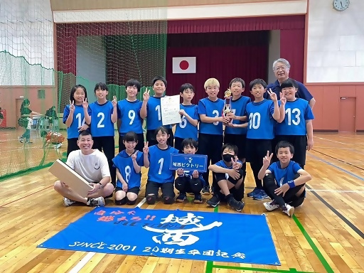 写真:城西(ドッジボール) 活動の様子