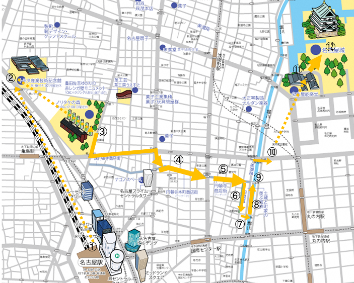 地図:プラスαルート1