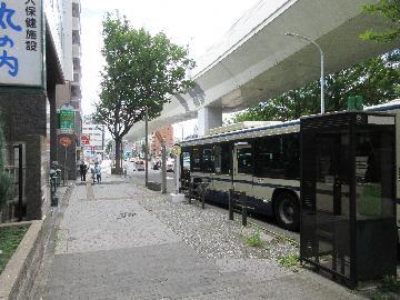 写真:メーグルバス停1