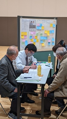 写真:Bグループの発表