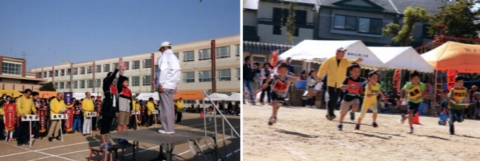 写真:体育祭の様子