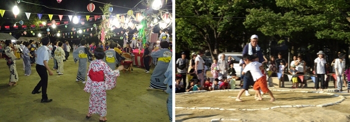 写真:納涼大会の様子