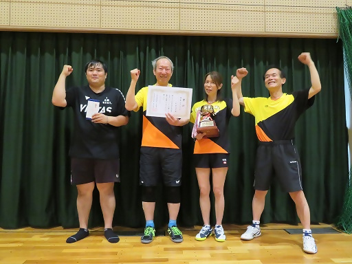 写真:卓球(団体の部)