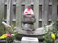 千石船に乗ったお地蔵様の写真