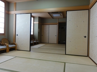 日吉コミュニティセンター和室の内部写真