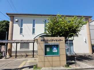 本陣コミュニティセンター全体を外から写した写真